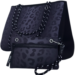 Neoprene Tote Bag Smoky Spots