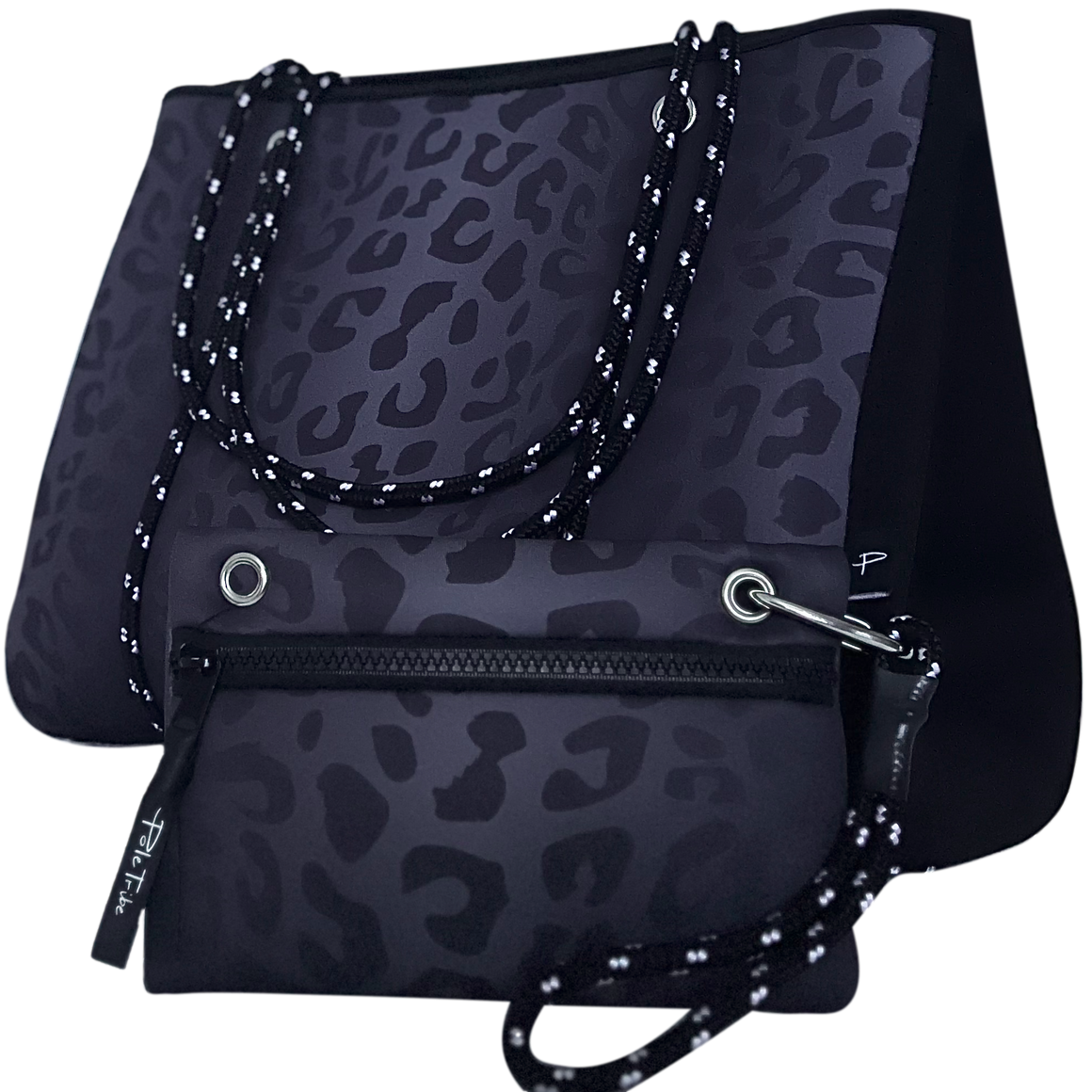 Neoprene Tote Bag Smoky Spots