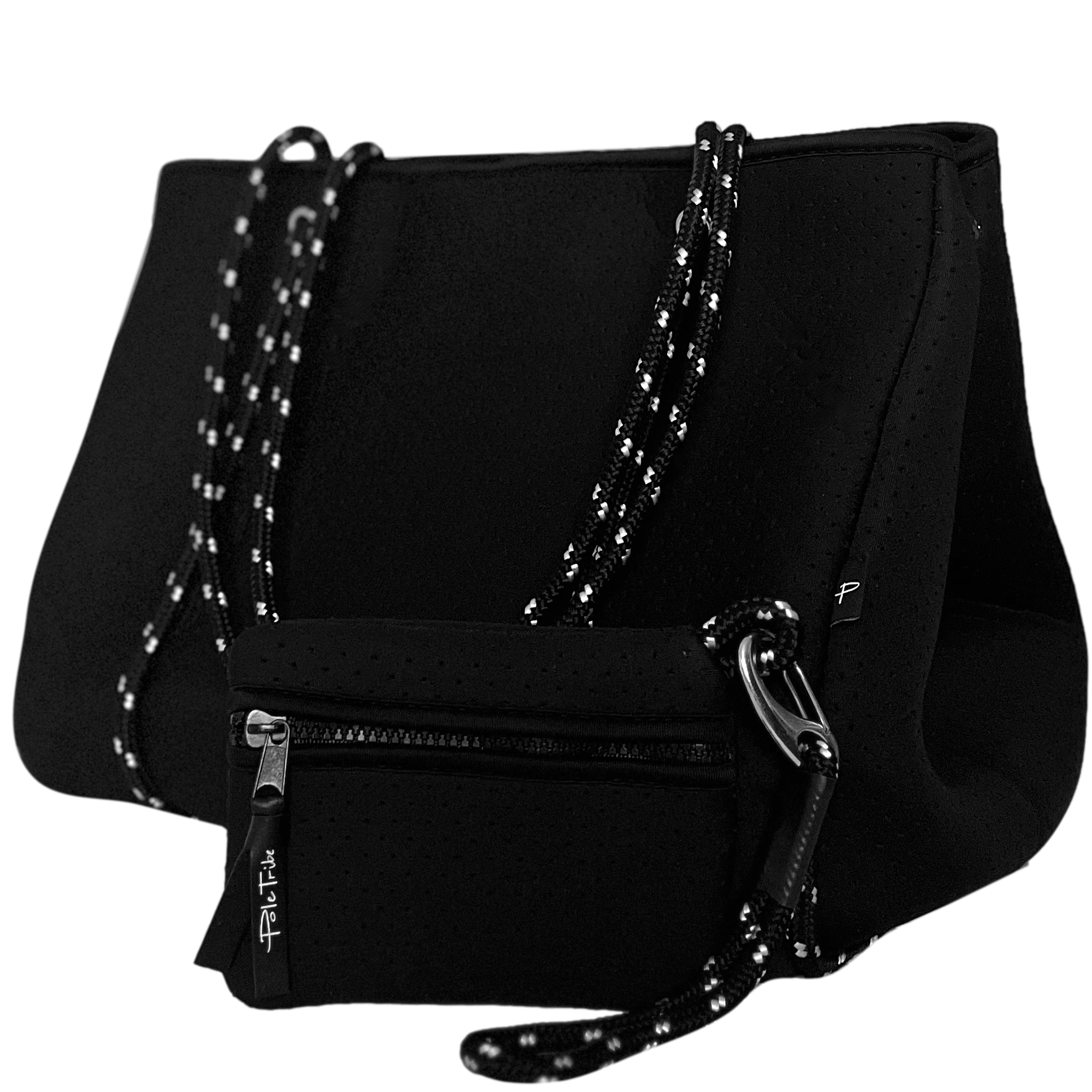 Resilience - Woven Neoprene Tote Black