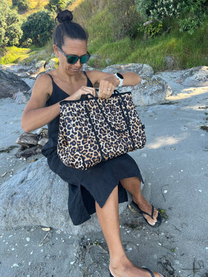 Neoprene Tote Bag Sassy Safari