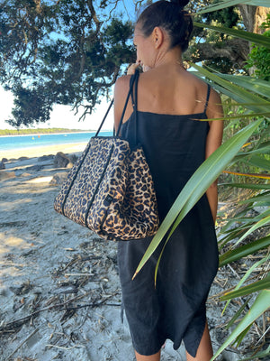 Neoprene Tote Bag Sassy Safari