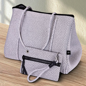 Neoprene Tote Bag - Cuddle Gray