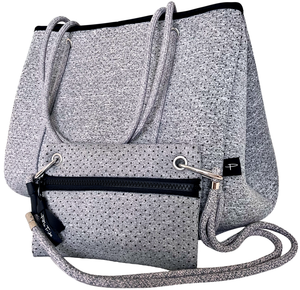 Neoprene Tote Bag - Cuddle Gray