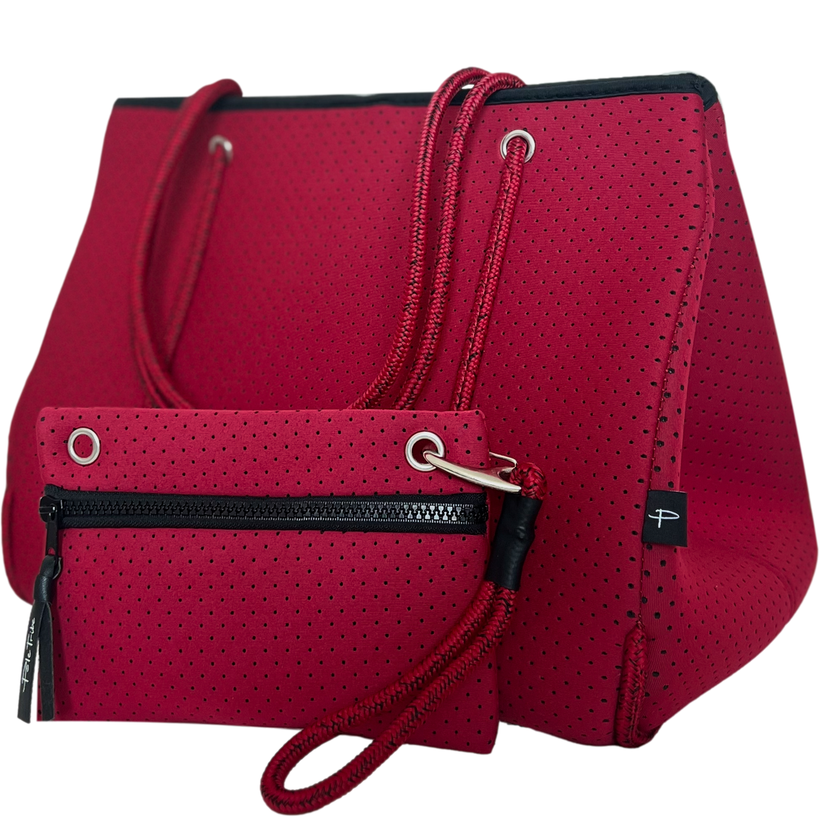 Neoprene Tote Bag - Retro Rouge