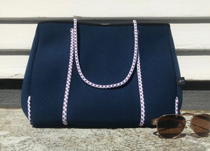 Neoprene Tote Bag - Sailor Blue