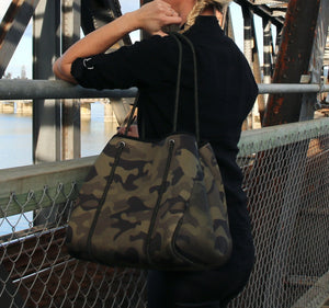 Neoprene Tote Bag Camo Couture