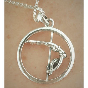 Pole Dance Pendant - Half Moon + Free Gift Pouch